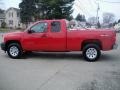 2011 Victory Red Chevrolet Silverado 1500 Extended Cab 4x4  photo #8