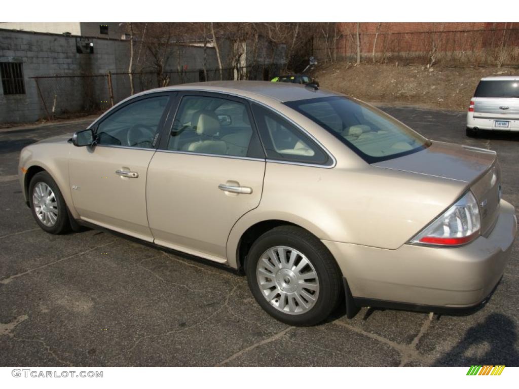 2008 Sable Sedan - Dune Pearl Metallic / Light Camel photo #6