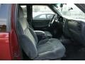 Graphite 2001 Chevrolet S10 LS Extended Cab 4x4 Interior Color