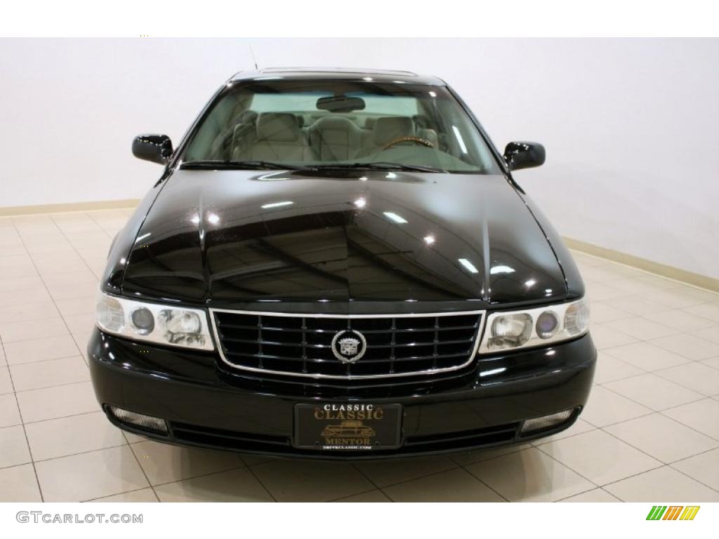 2001 Seville STS - Sable Black / Oatmeal photo #2