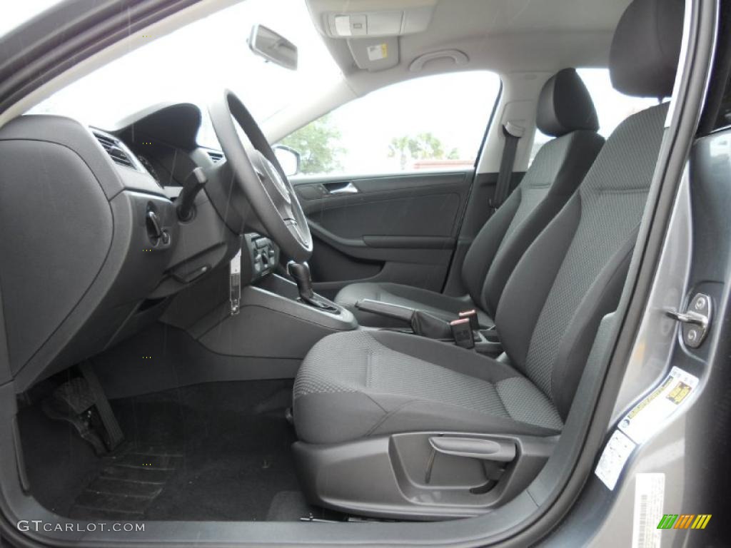 2011 Jetta S Sedan - Platinum Gray Metallic / Titan Black photo #11