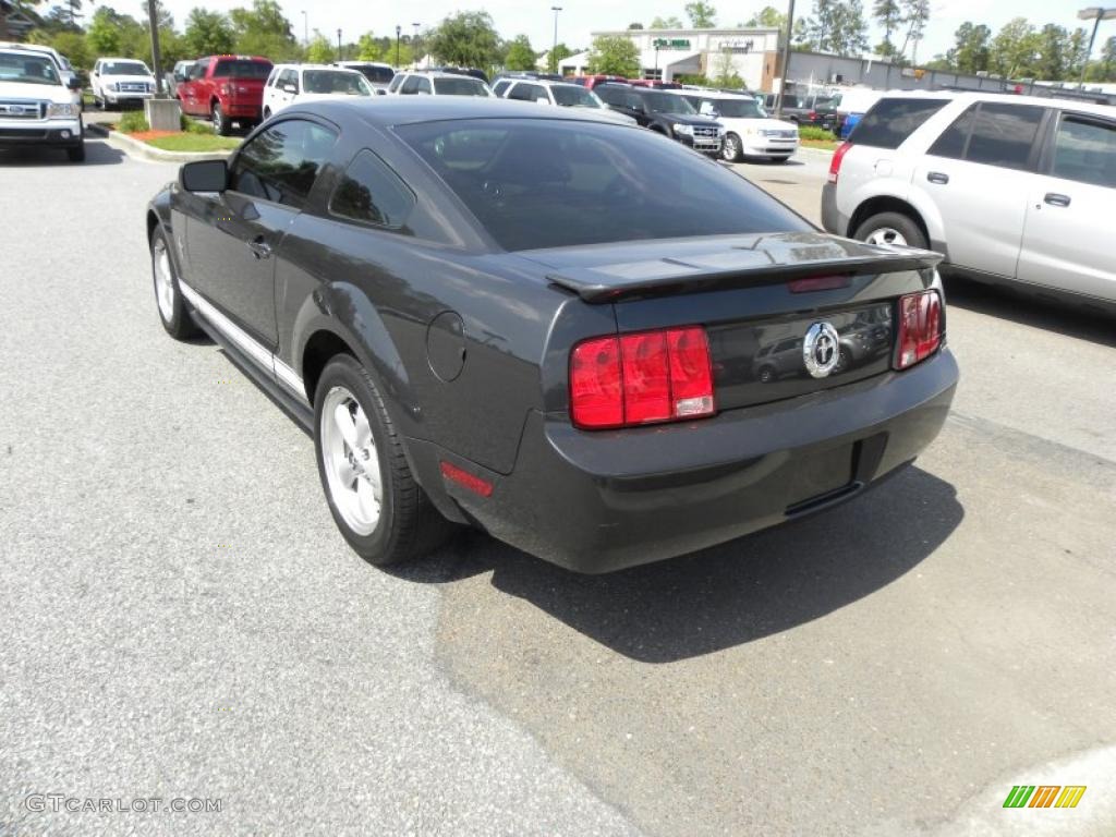 2008 Mustang V6 Deluxe Coupe - Alloy Metallic / Light Graphite photo #13