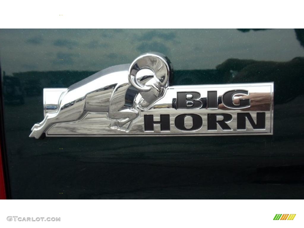 2011 Ram 1500 Big Horn Quad Cab 4x4 - Hunter Green Pearl / Light Pebble Beige/Bark Brown photo #9