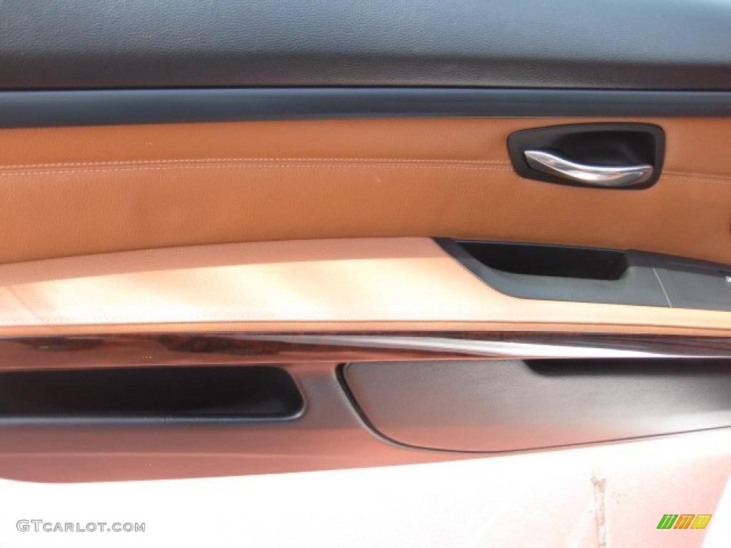 2008 3 Series 328i Coupe - Alpine White / Saddle Brown/Black photo #12