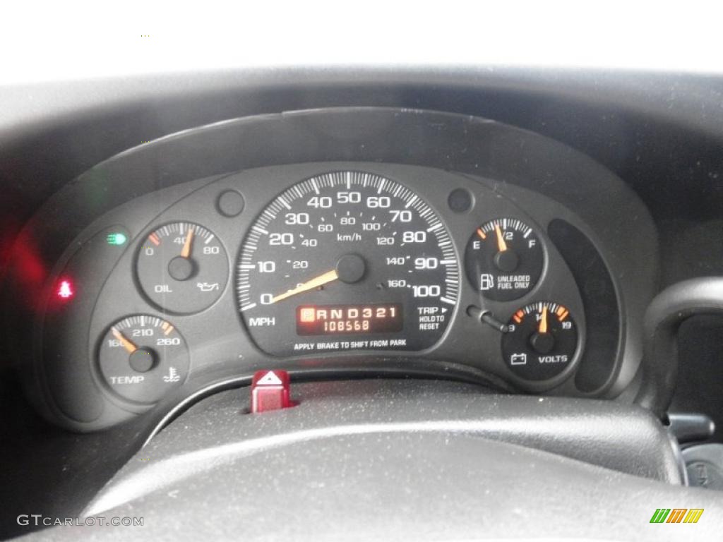 2002 GMC Savana Van G1500 Passenger Conversion Gauges Photo #47897756
