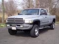 Bright Silver Metallic 2001 Dodge Ram 2500 SLT Quad Cab 4x4 Exterior