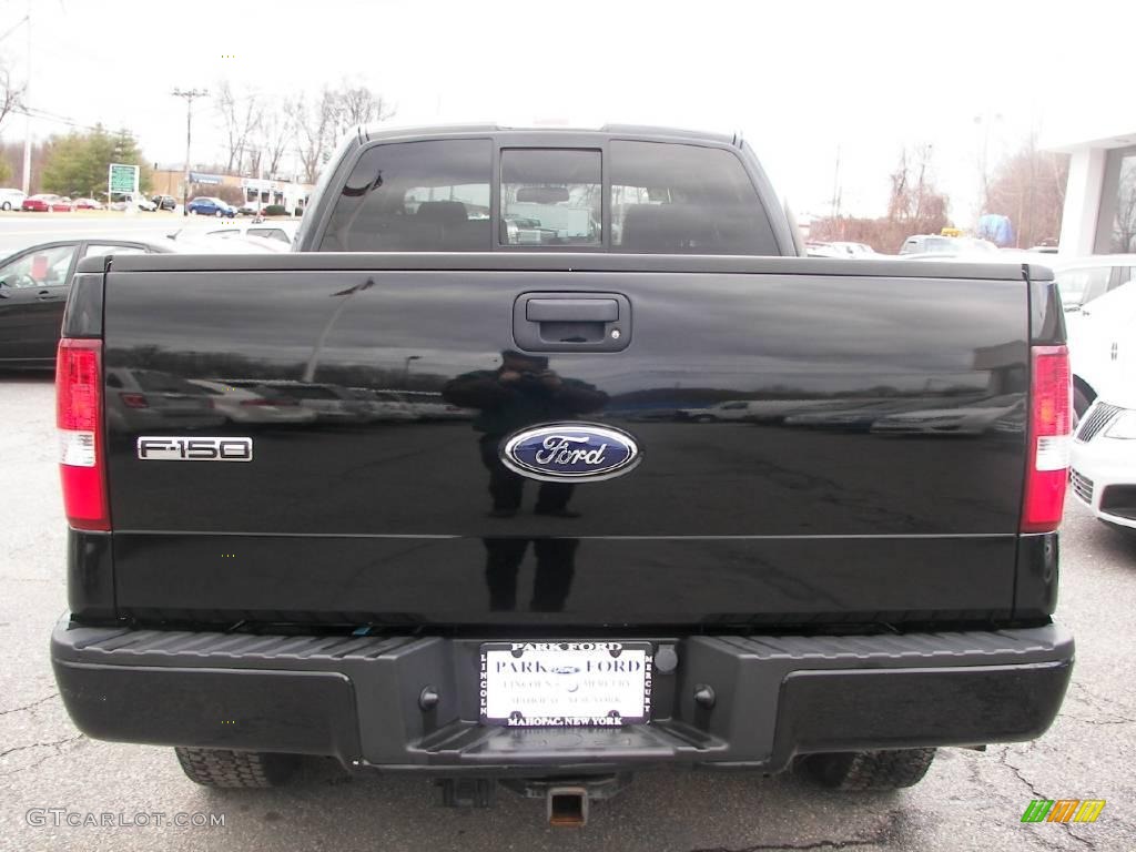 2006 F150 FX4 SuperCrew 4x4 - Black / Black photo #21