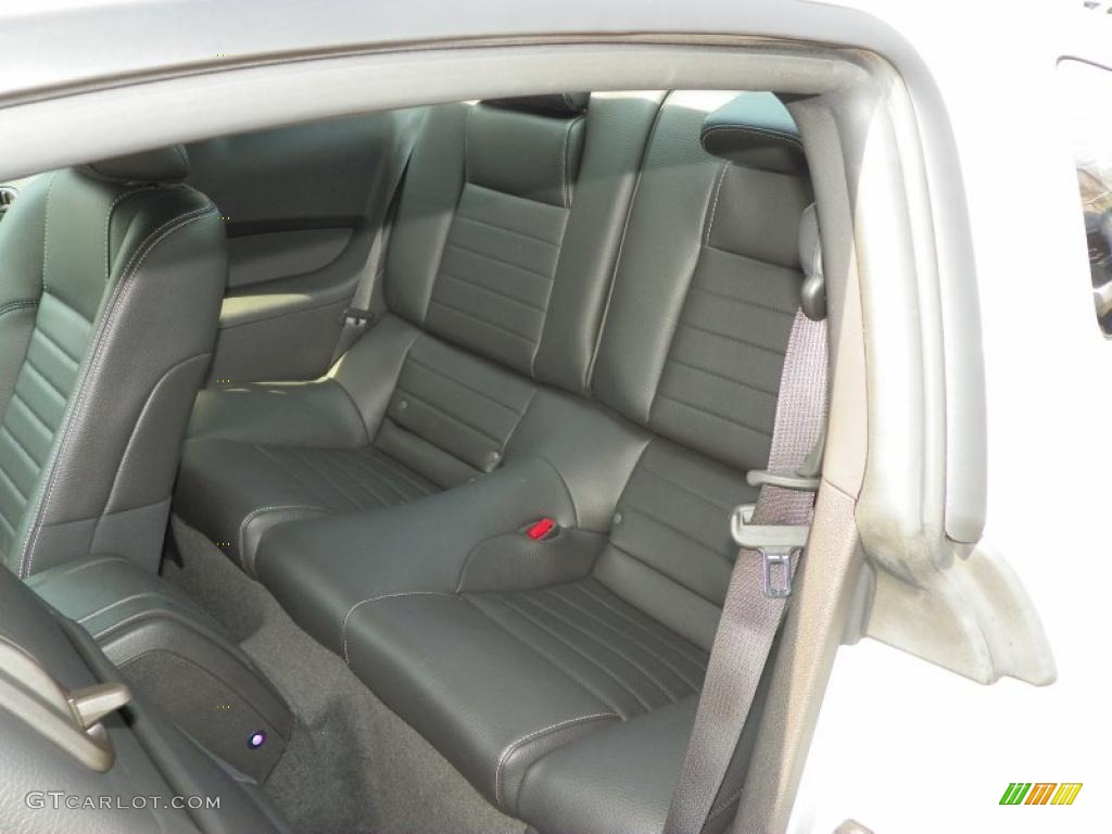 2011 Mustang V6 Premium Coupe - Ingot Silver Metallic / Charcoal Black photo #6