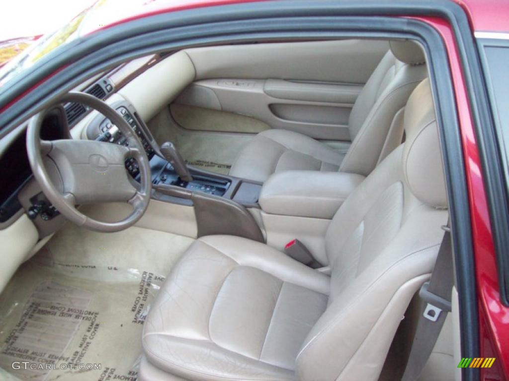 Beige Interior 1994 Lexus SC 400 Photo #47898503
