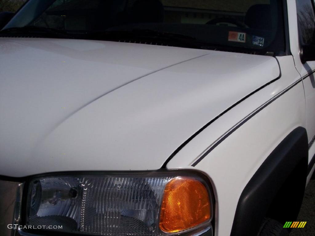 2003 Sierra 2500HD Regular Cab 4x4 - Summit White / Dark Pewter photo #18