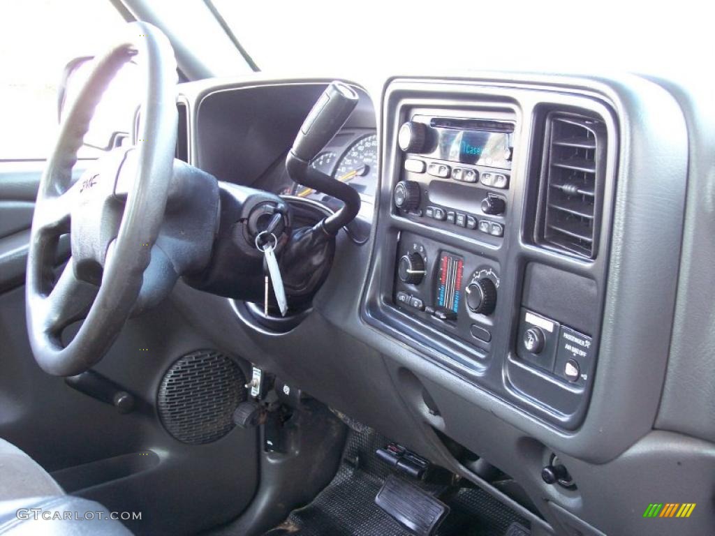 2003 Sierra 2500HD Regular Cab 4x4 - Summit White / Dark Pewter photo #41