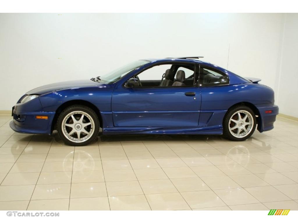 2005 Sunfire Coupe - Electric Blue Metallic / Graphite photo #4