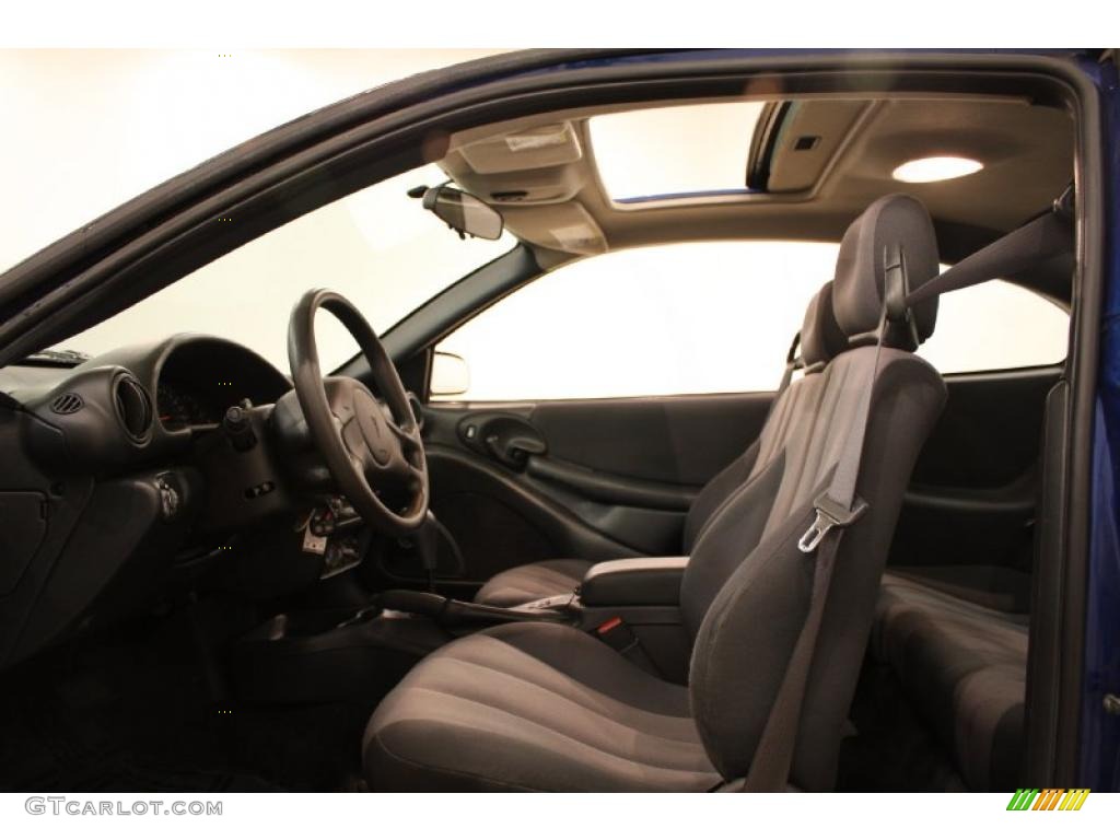 2005 Sunfire Coupe - Electric Blue Metallic / Graphite photo #5