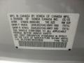 2006 Honda Ridgeline RTL Info Tag