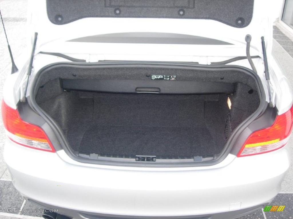 2008 1 Series 135i Convertible - Titanium Silver Metallic / Black photo #27
