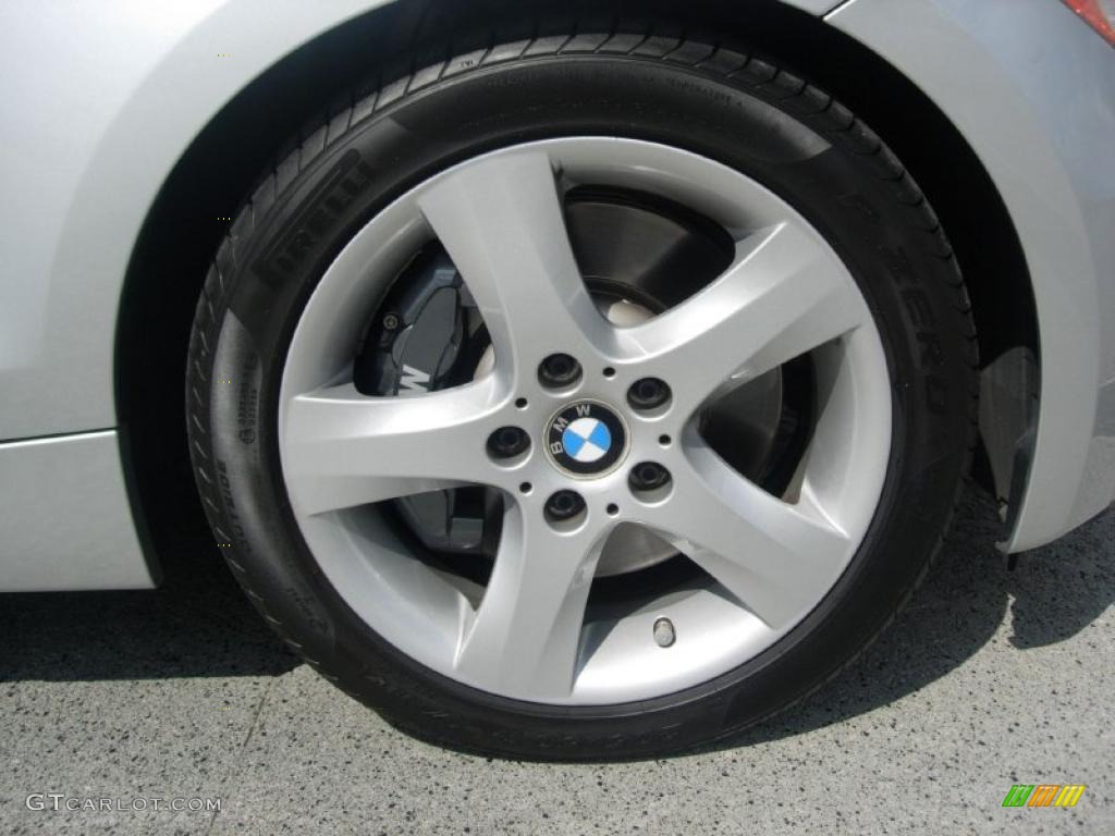 2008 1 Series 135i Convertible - Titanium Silver Metallic / Black photo #29