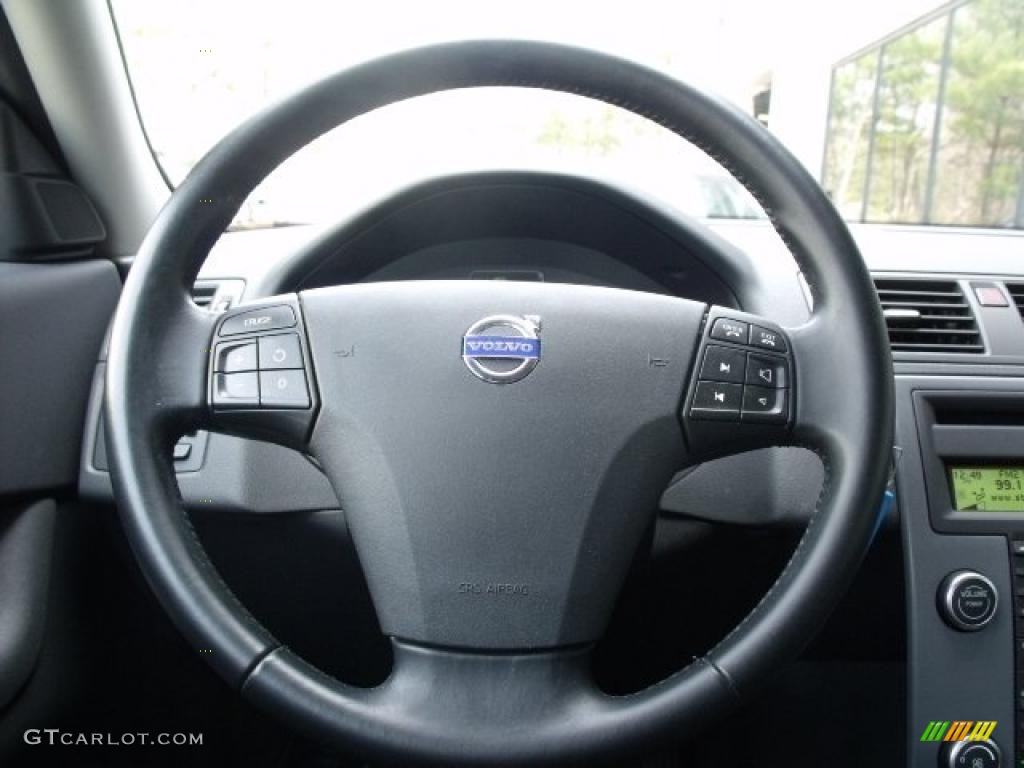 2011 Volvo C30 T5 Off Black T-Tec Steering Wheel Photo #47901248