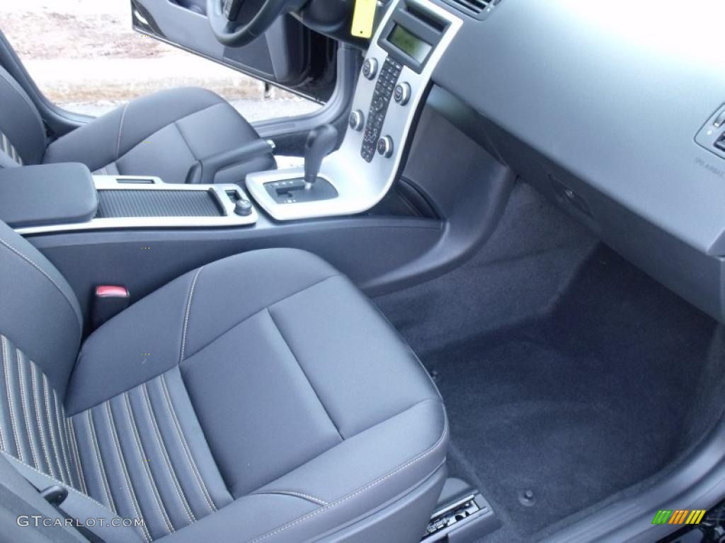 Dalaro Off Black T-Tec Interior 2011 Volvo S40 T5 Photo #47902373
