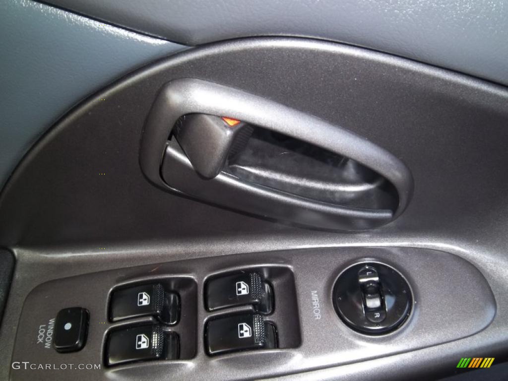 2002 Elantra GT Hatchback - Carbon Blue / Dark Gray photo #10