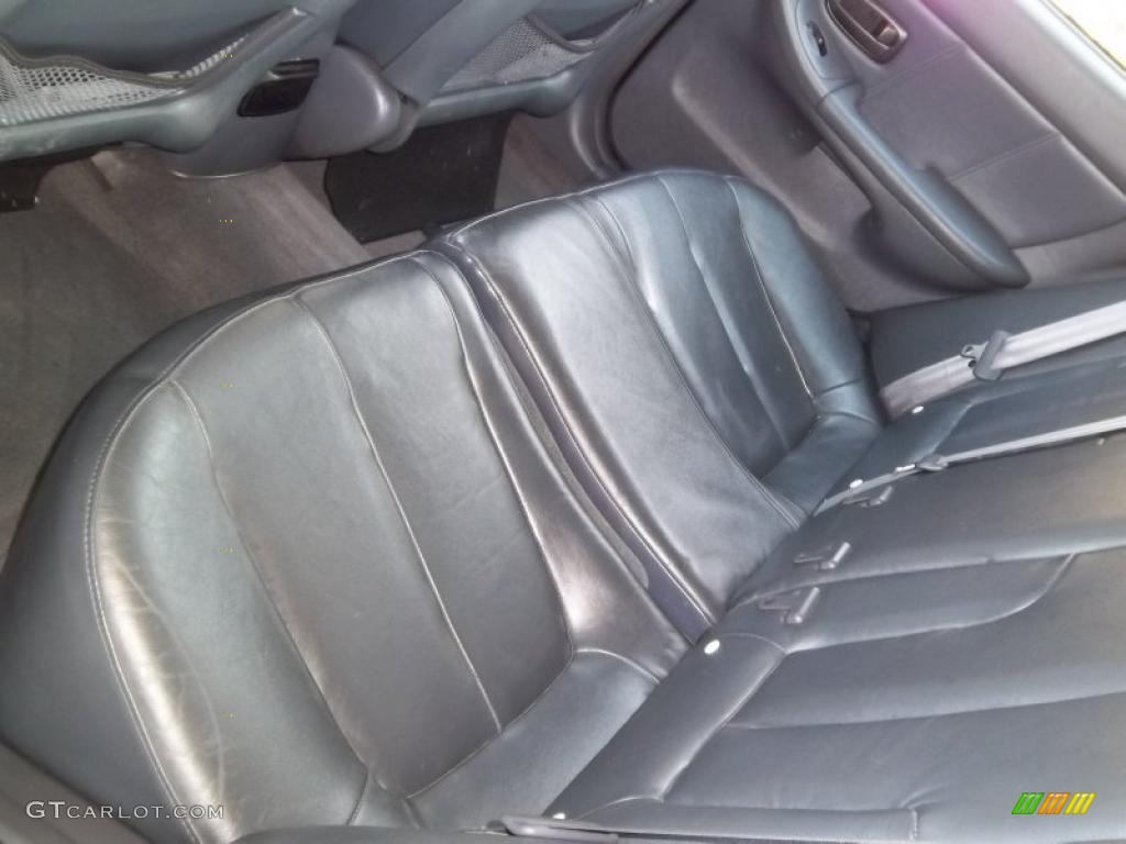 2002 Elantra GT Hatchback - Carbon Blue / Dark Gray photo #14