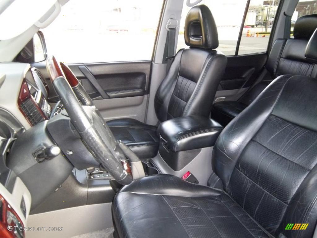 Charcoal Interior 2001 Mitsubishi Montero Limited 4x4 Photo #47902493