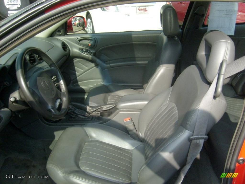 2002 Grand Am GT Coupe - Bright Red / Dark Pewter photo #9