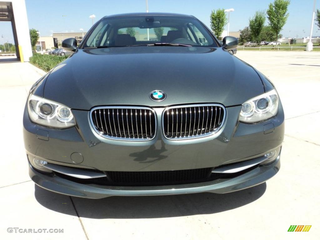 2011 3 Series 335i Coupe - Tasman Green Metallic / Saddle Brown Dakota Leather photo #5