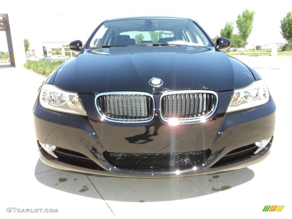 2011 3 Series 328i Sedan - Jet Black / Black Dakota Leather photo #5