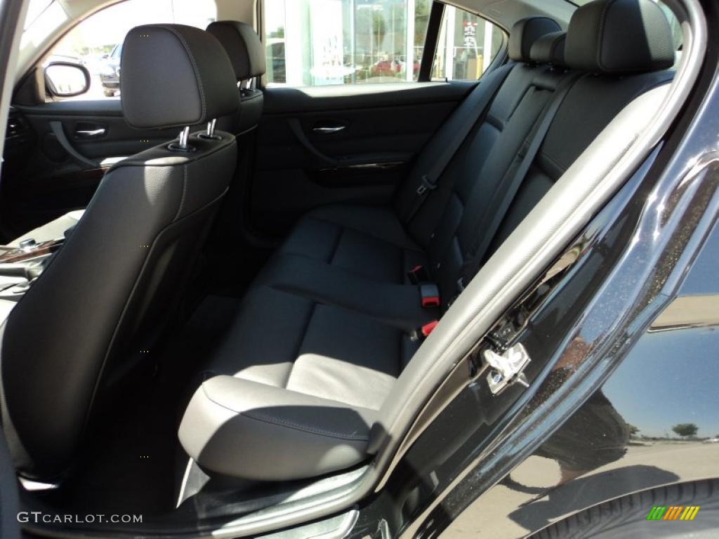 2011 3 Series 328i Sedan - Jet Black / Black Dakota Leather photo #8