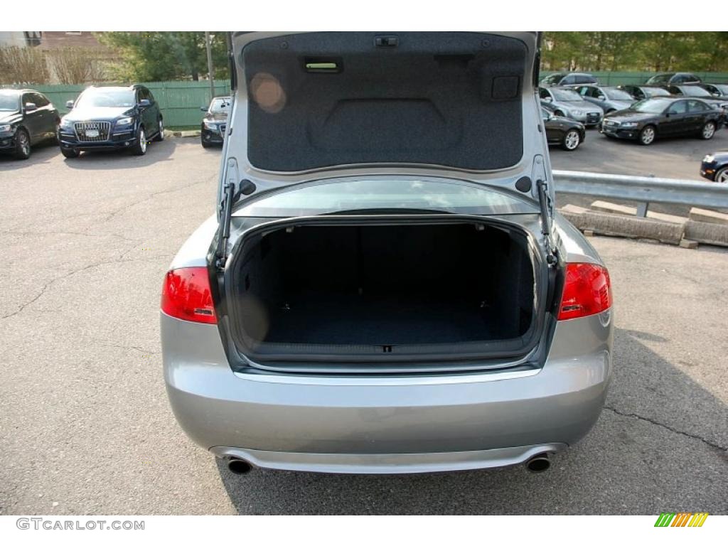 2008 A4 2.0T Special Edition quattro Sedan - Quartz Grey Metallic / Black photo #24