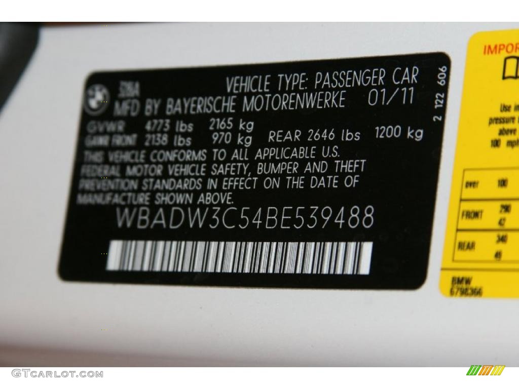 2011 3 Series 328i Convertible - Mineral White Metallic / Cream Beige photo #6
