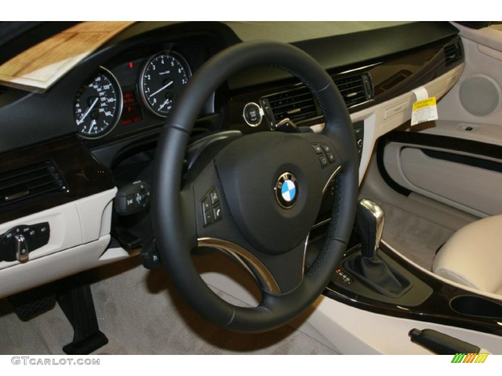 2011 3 Series 328i Convertible - Mineral White Metallic / Cream Beige photo #8