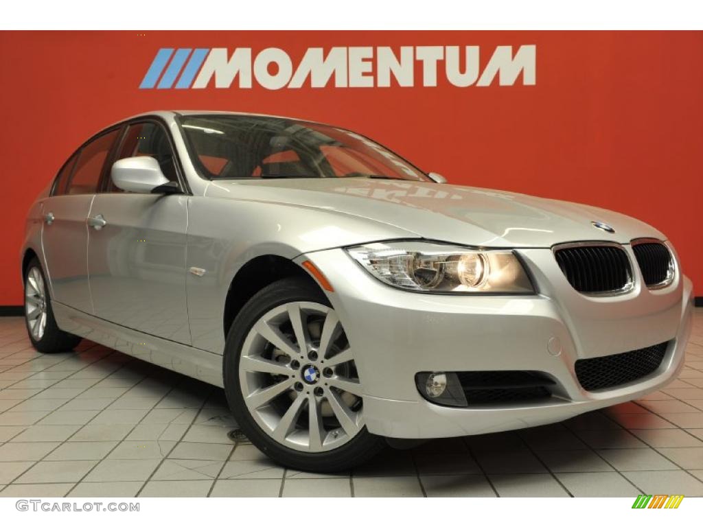 2011 3 Series 328i Sedan - Titanium Silver Metallic / Gray Dakota Leather photo #1