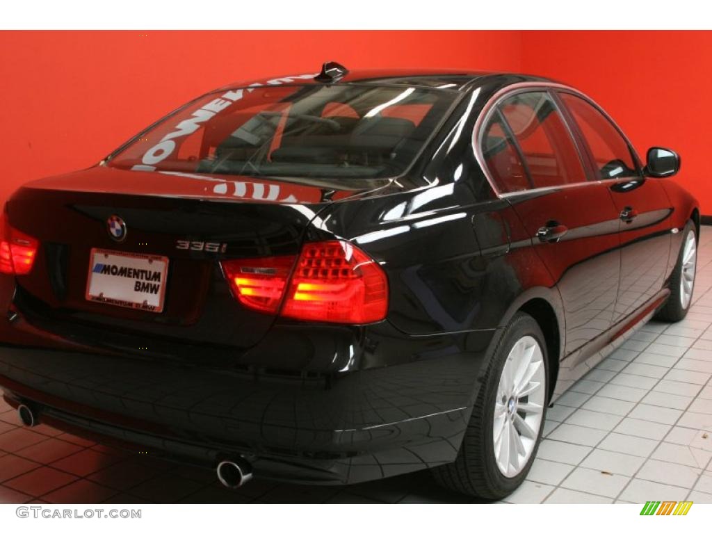 2011 3 Series 335i Sedan - Jet Black / Black photo #3