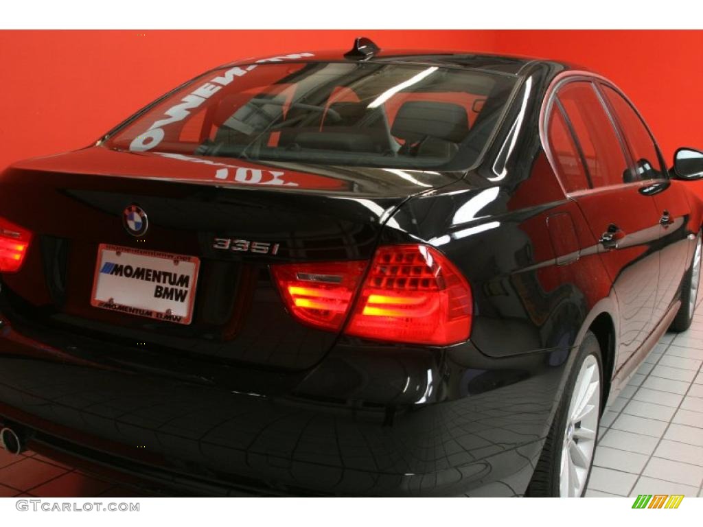 2011 3 Series 335i Sedan - Jet Black / Black photo #15