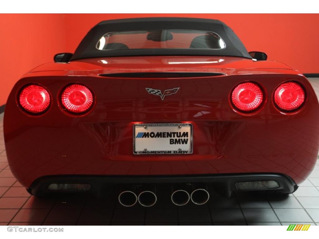 2006 Corvette Convertible - Victory Red / Ebony Black photo #12