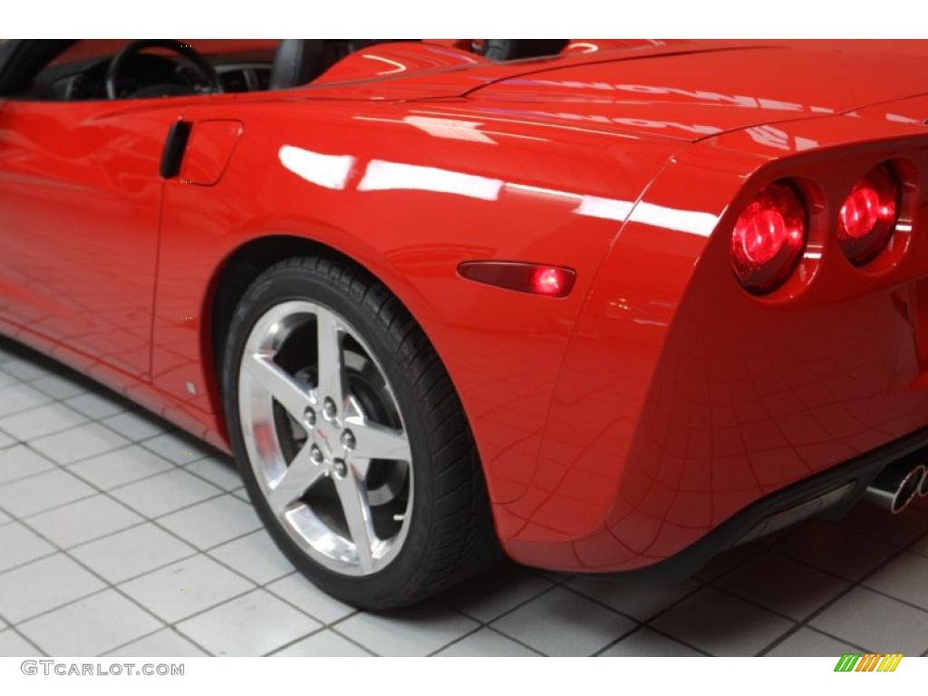 2006 Corvette Convertible - Victory Red / Ebony Black photo #16