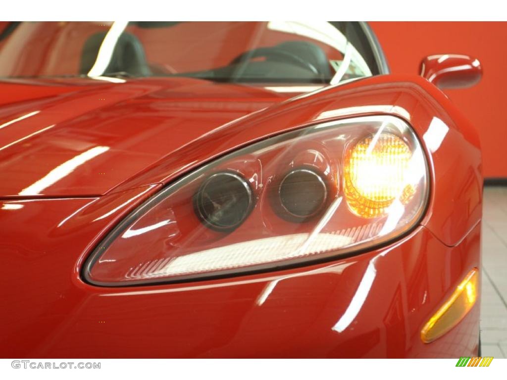 2006 Corvette Convertible - Victory Red / Ebony Black photo #18