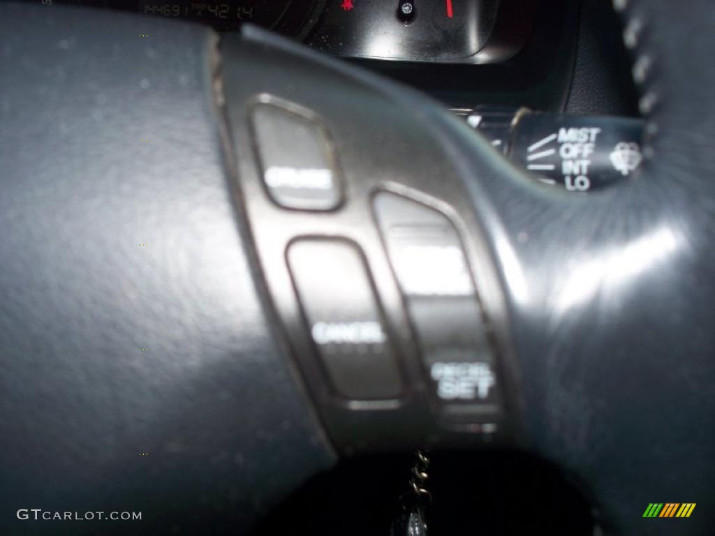 2003 Accord EX V6 Coupe - Satin Silver Metallic / Black photo #15