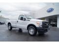 Oxford White 2011 Ford F250 Super Duty XL Regular Cab Exterior