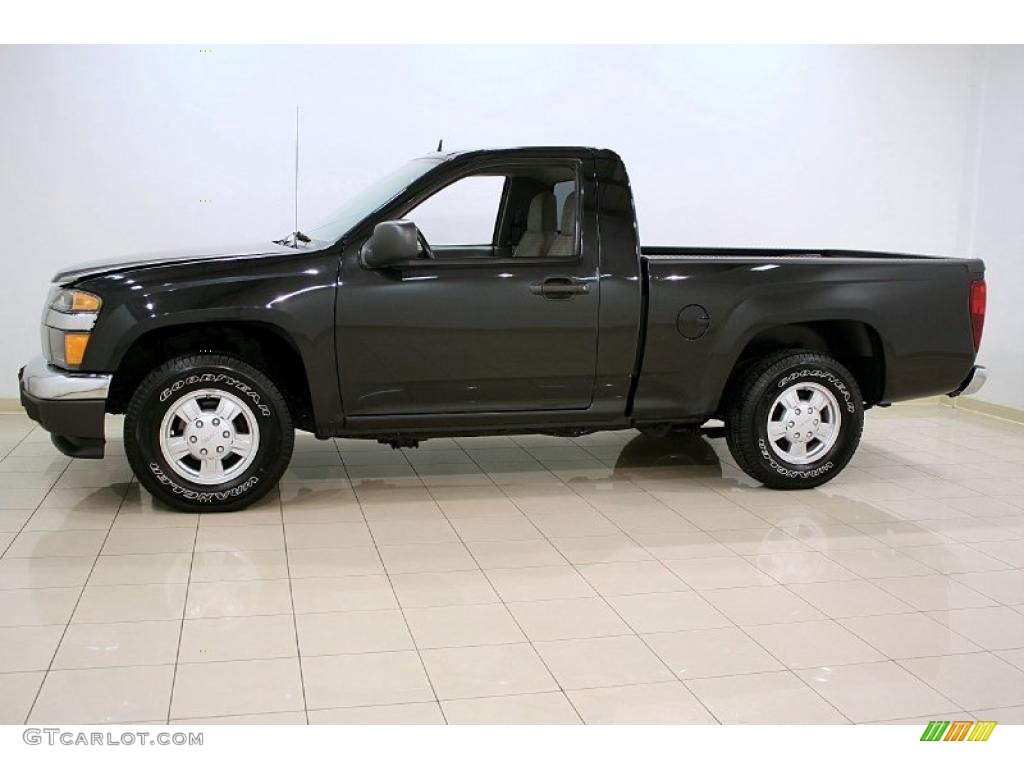 Carbon Black Metallic 2008 GMC Canyon Regular Cab Exterior Photo #47906714