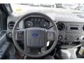 Steel Gray 2011 Ford F250 Super Duty XL SuperCab 4x4 Steering Wheel