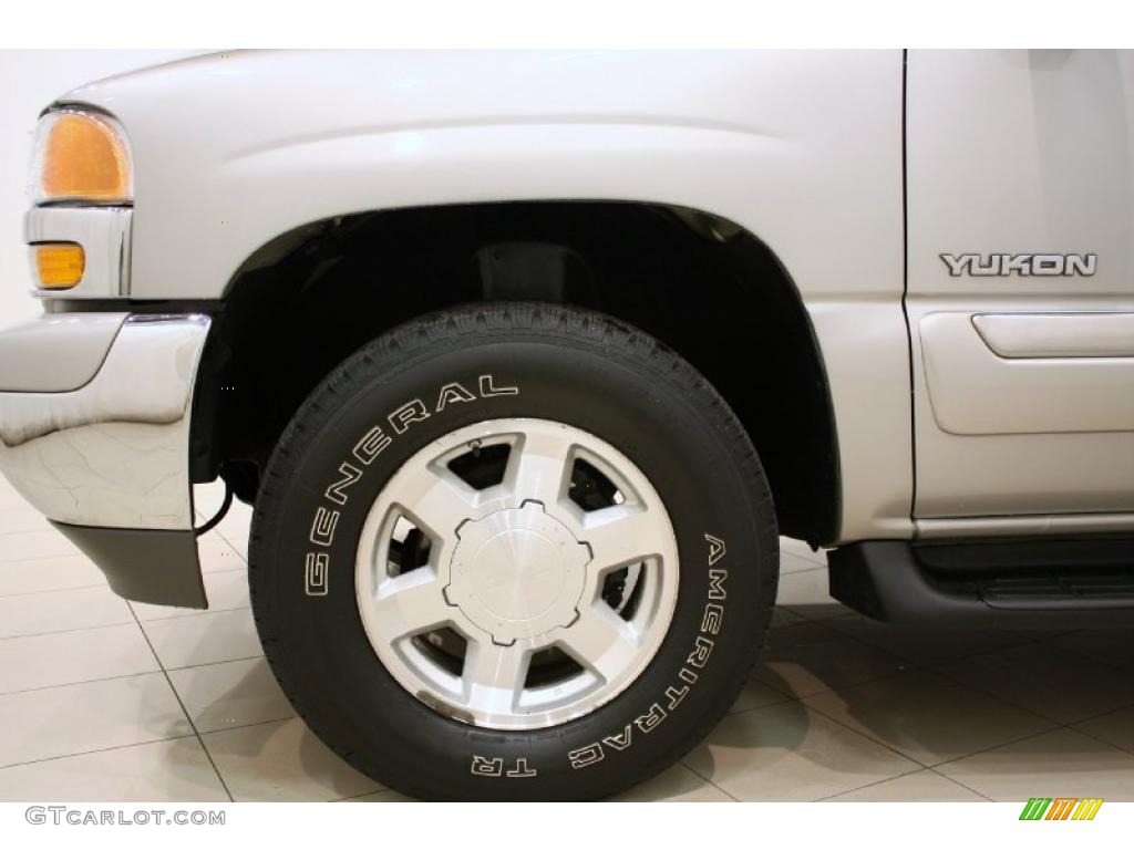 2004 Yukon SLT 4x4 - Silver Birch Metallic / Pewter/Dark Pewter photo #25