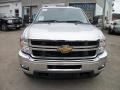 Sheer Silver Metallic - Silverado 3500HD LT Crew Cab 4x4 Dually Photo No. 8