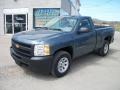 Blue Granite Metallic - Silverado 1500 Regular Cab 4x4 Photo No. 7