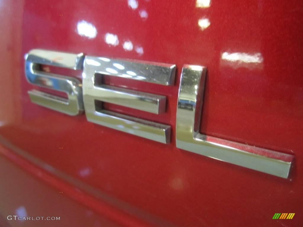 2010 Flex SEL AWD - Red Candy Metallic / Medium Light Stone photo #16