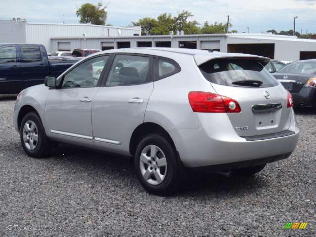 2011 Rogue S - Silver Ice Metallic / Black photo #2