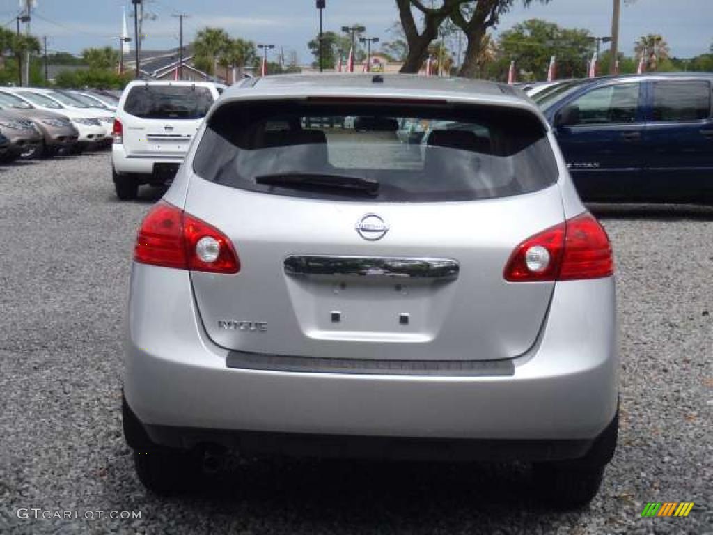 2011 Rogue S - Silver Ice Metallic / Black photo #3