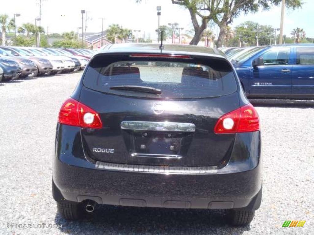 2011 Rogue S - Wicked Black / Black photo #3