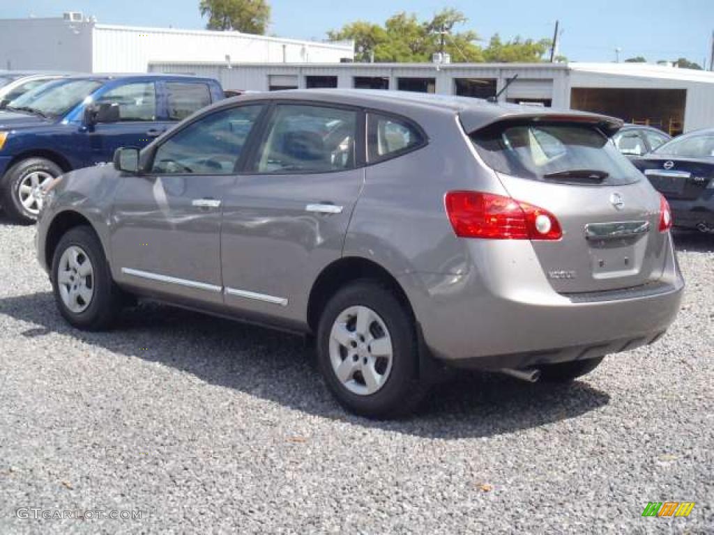 2011 Rogue S - Gotham Gray Metallic / Black photo #2